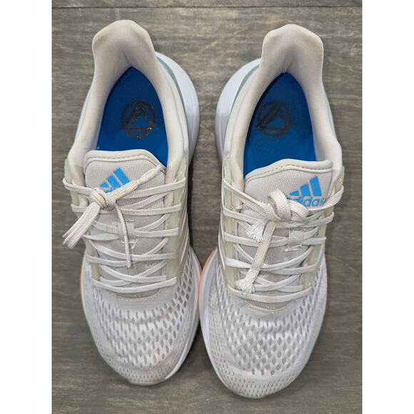 Adidas EQ21 Run 'Dash Grey Almost Pink' Sneakers Size 7 Womens - Picture 8 of 9